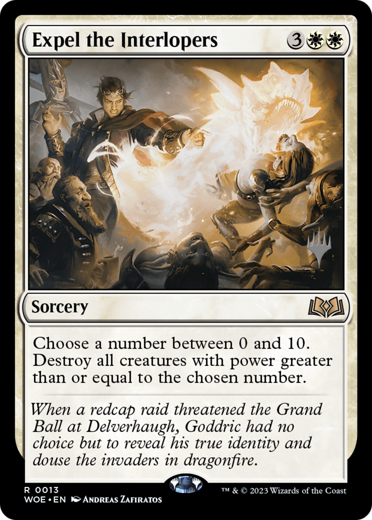 Expel the Interlopers (13p) - Wilds of Eldraine Promos