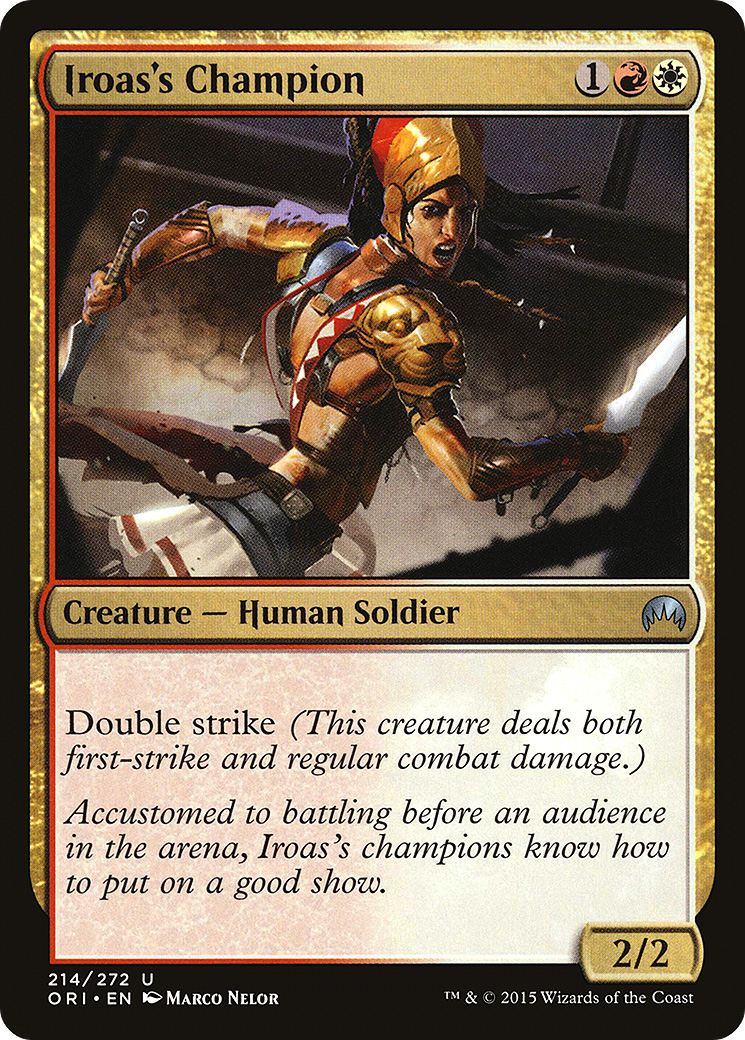 Iroas's Champion (214) - Magic Origins