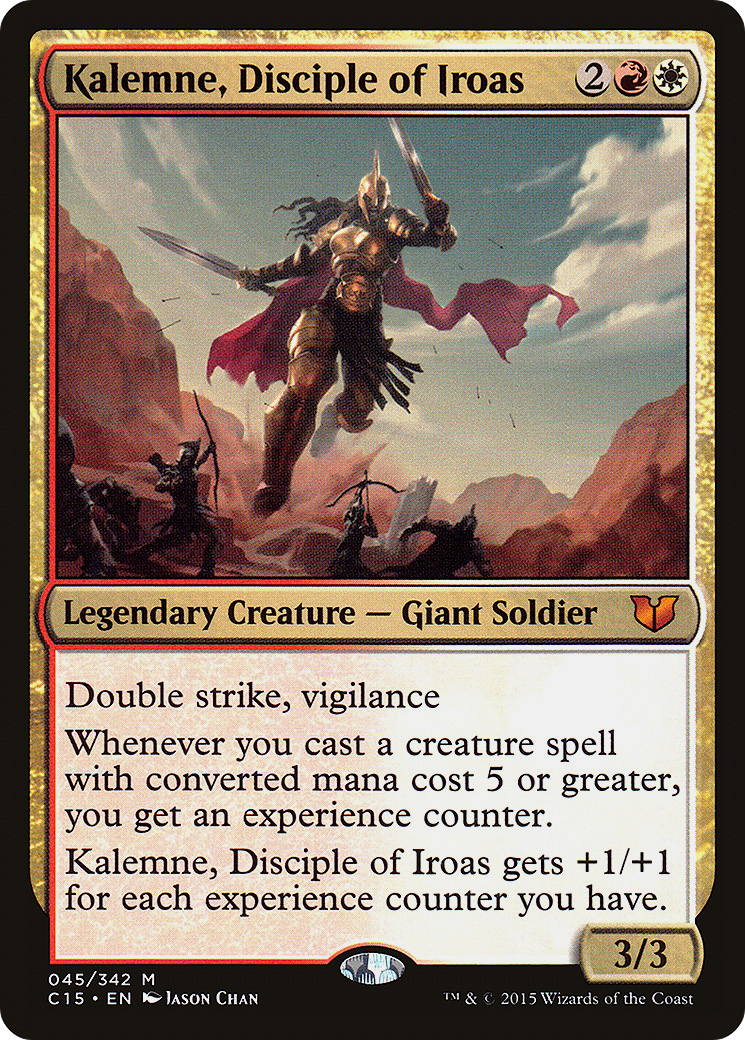 Kalemne, Disciple of Iroas (045) - Commander 2015