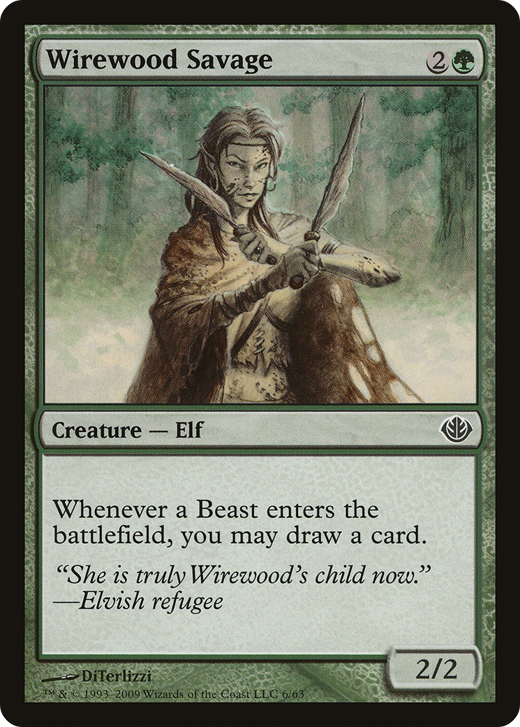 Wirewood Savage (006) - Duel Decks: Garruk vs. Liliana