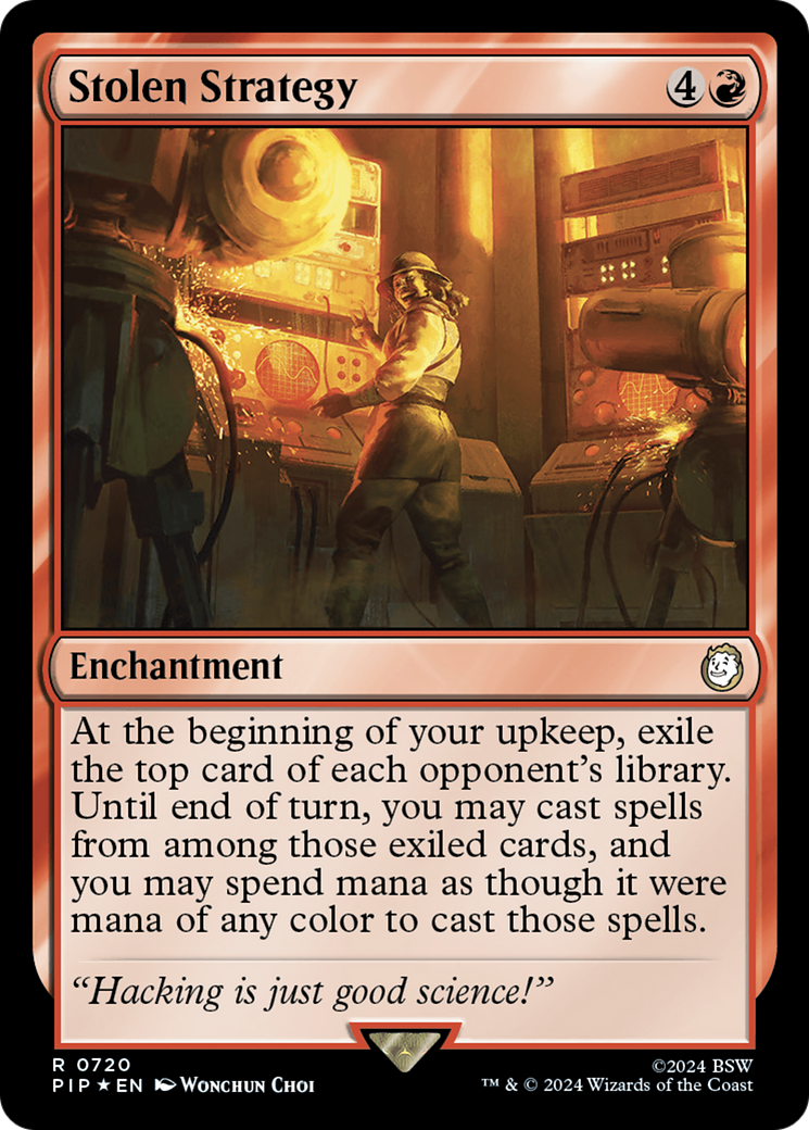 Stolen Strategy (720) Surge Foil - Fallout