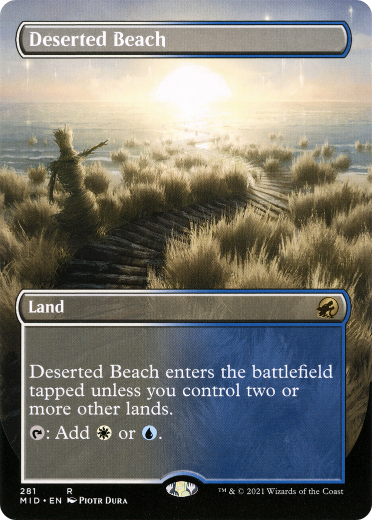 Deserted Beach (281) Foil - Innistrad: Midnight Hunt