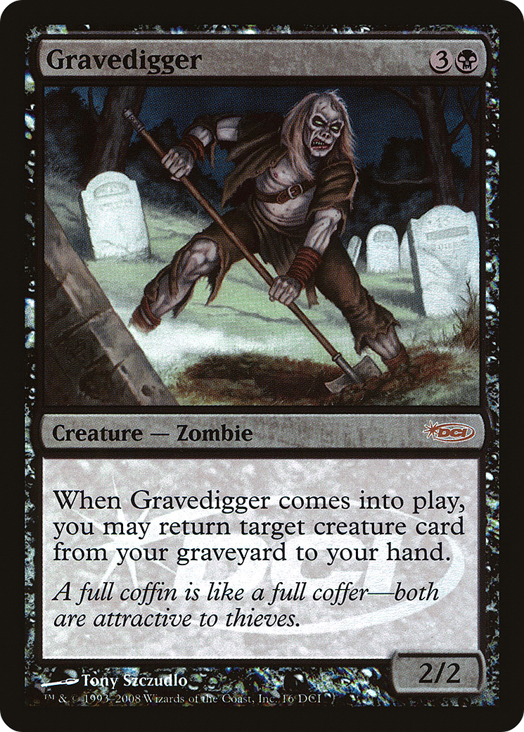 Gravedigger (016) Foil - DCI Promos