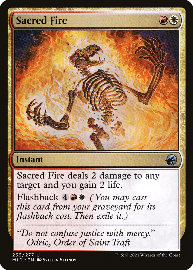 Sacred Fire (239) - Innistrad: Midnight Hunt