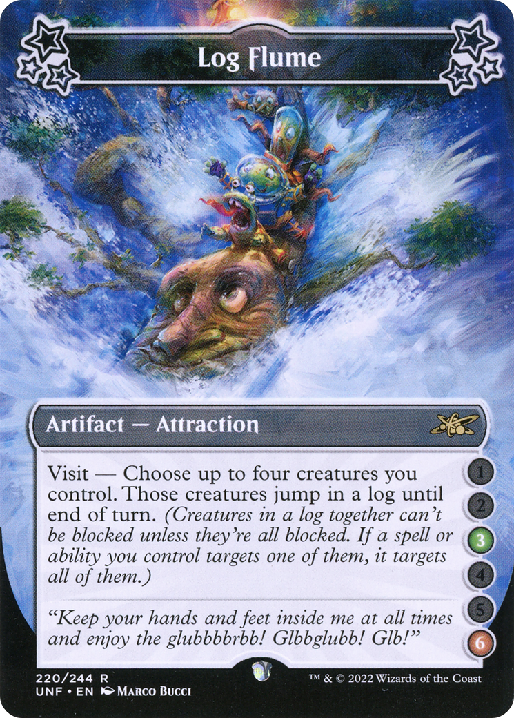 Log Flume (3-6) (220) Foil - Unfinity