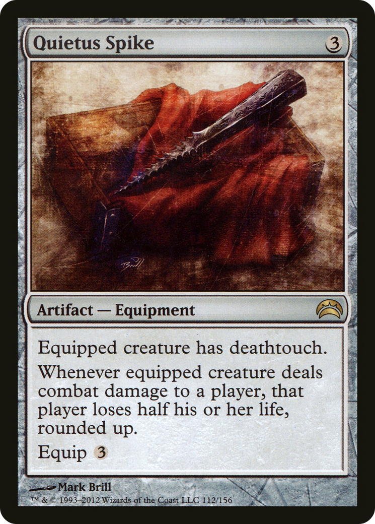 Quietus Spike (112) Foil - Planechase 2012