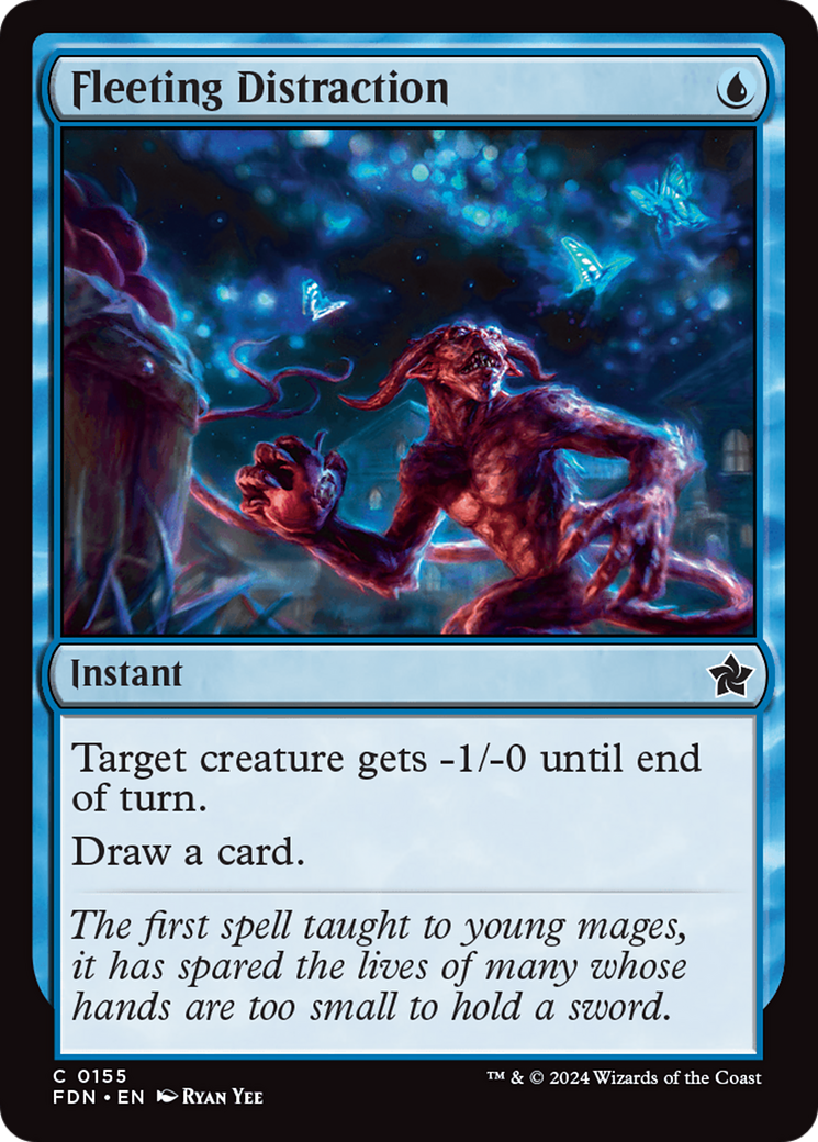 Fleeting Distraction (155) Foil - Foundations