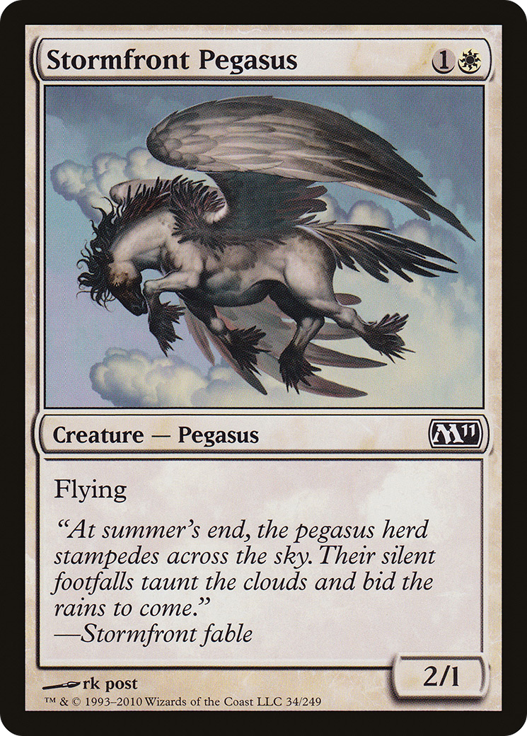 Stormfront Pegasus (034) Foil - Magic 2011