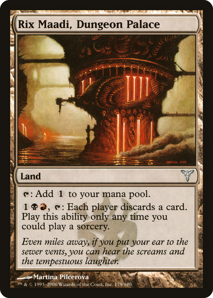 Rix Maadi, Dungeon Palace (179) Foil - Dissension