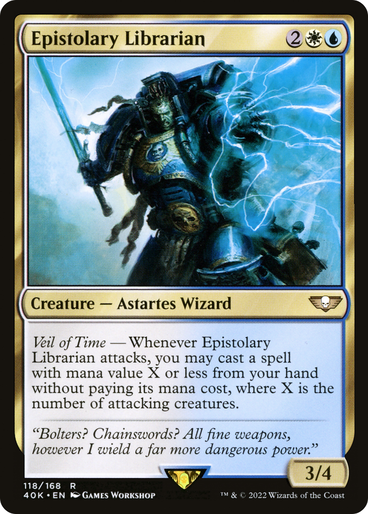 Epistolary Librarian (118) - Warhammer 40,000 Commander