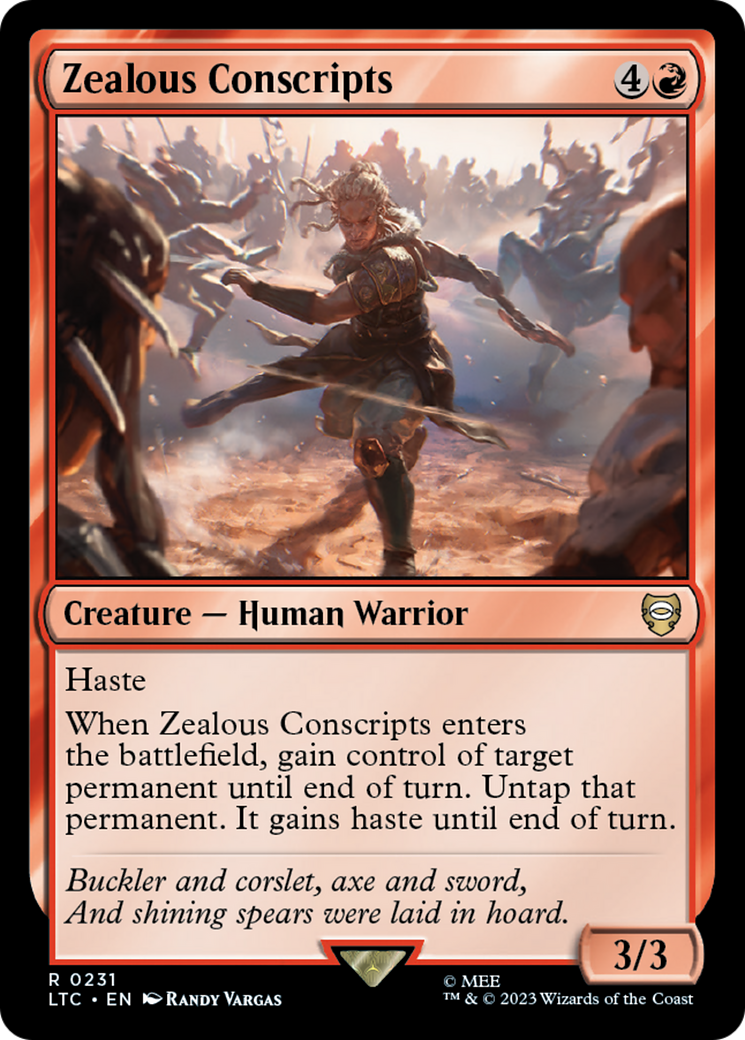 Zealous Conscripts (231) - Tales of Middle-earth Commander