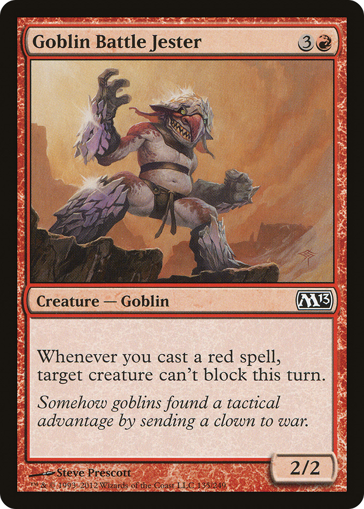 Goblin Battle Jester (135) - Magic 2013