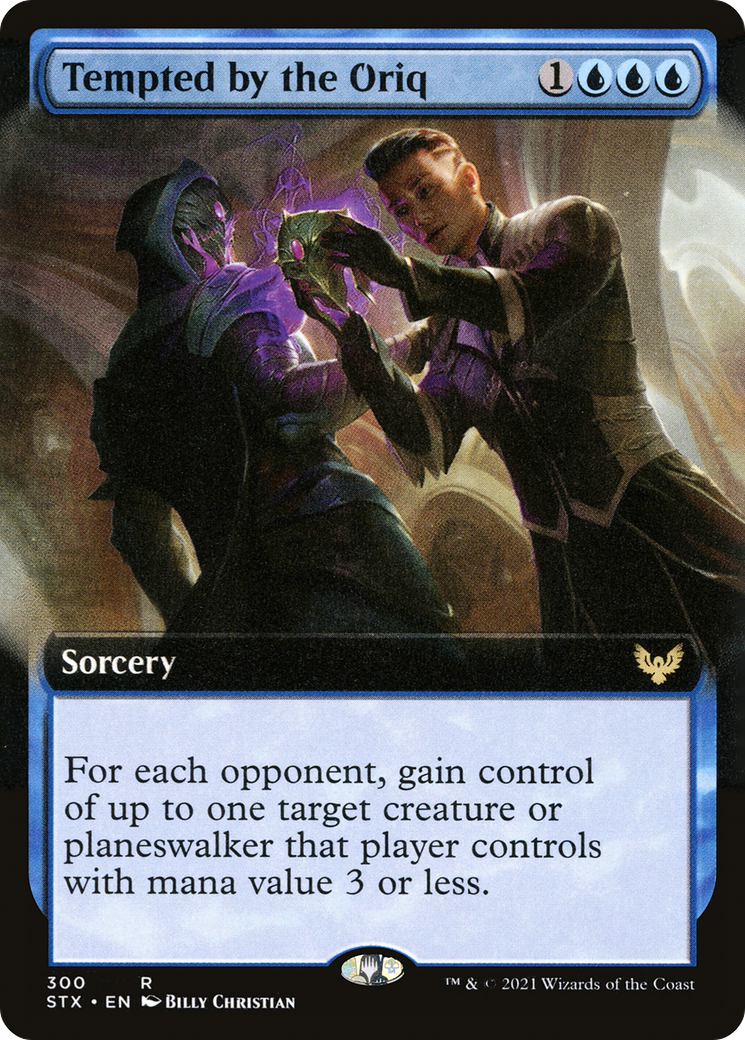 Tempted by the Oriq (Extended Art) (300) - Strixhaven: School of Mages