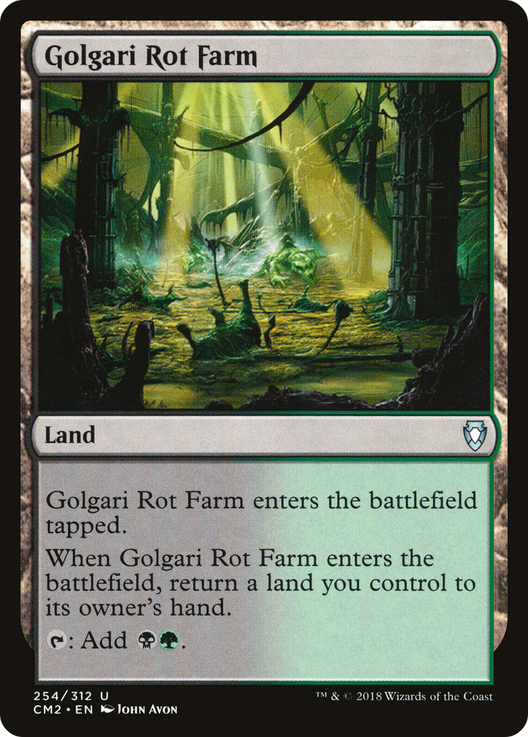 Golgari Rot Farm (254) - Commander Anthology Volume II