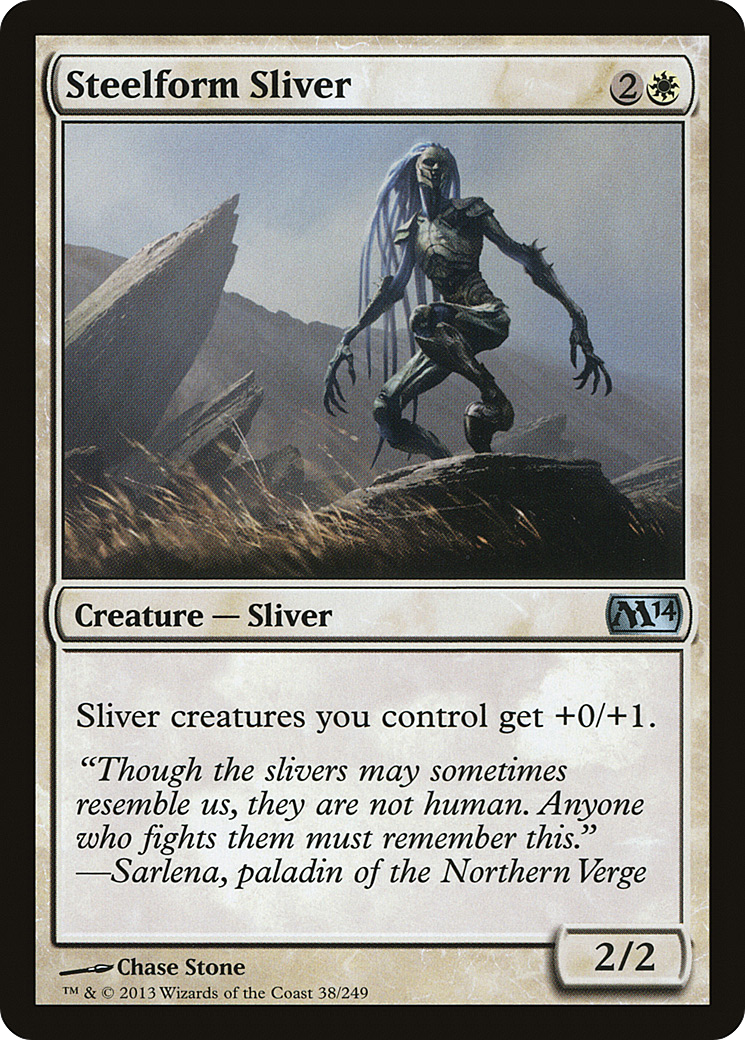 Steelform Sliver (038) Foil - Magic 2014