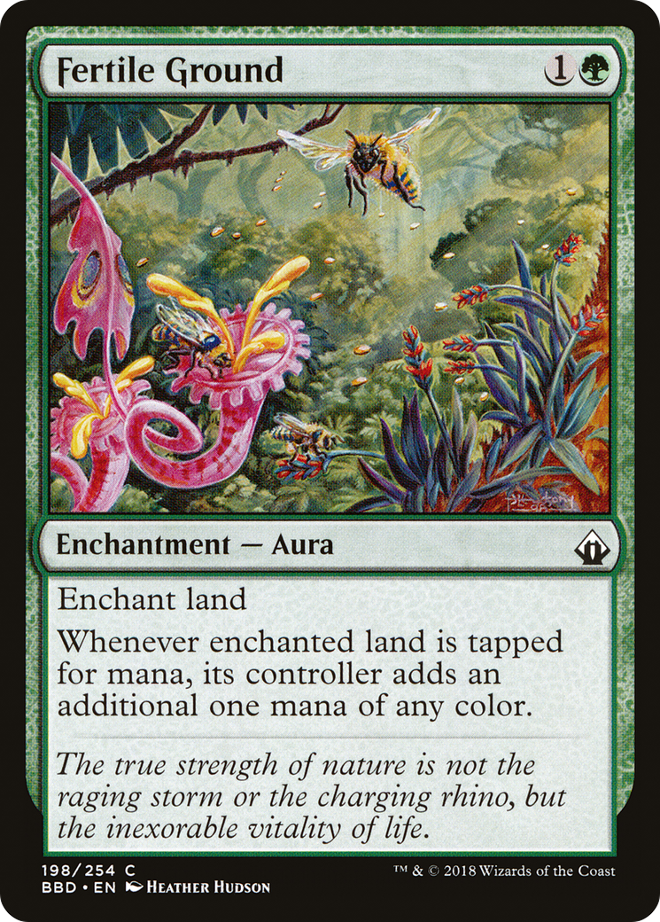 Fertile Ground (198) Foil - Battlebond