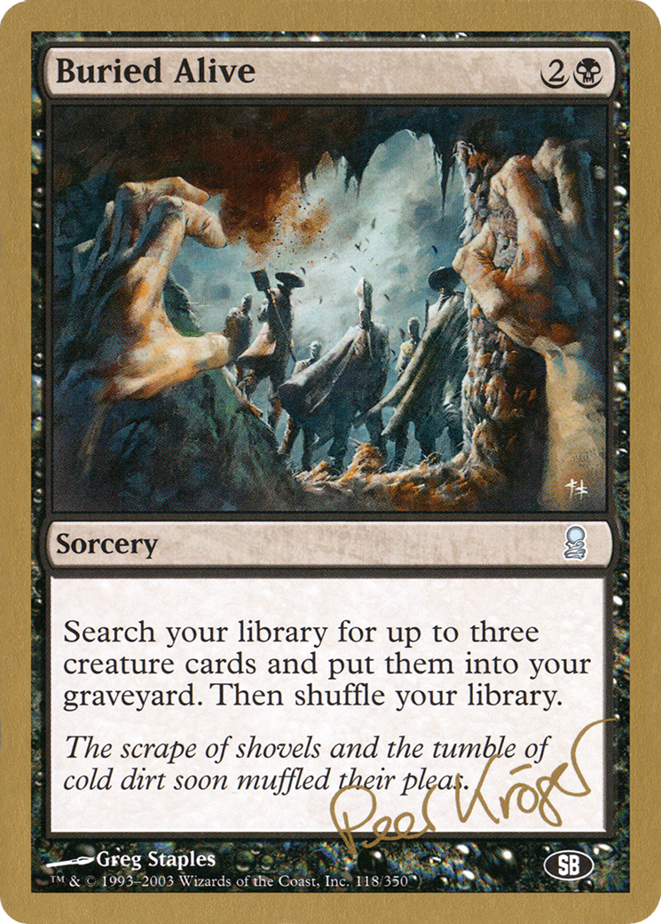 Buried Alive (pk118sb) - World Championship Decks 2003