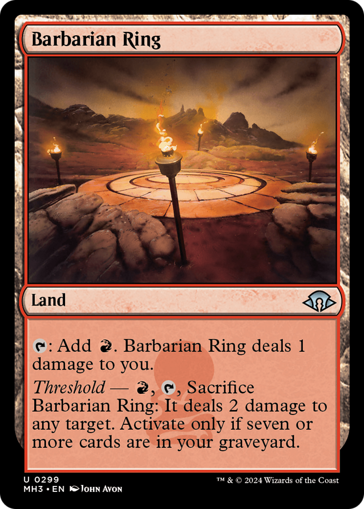 Barbarian Ring (299) Foil - Modern Horizons 3