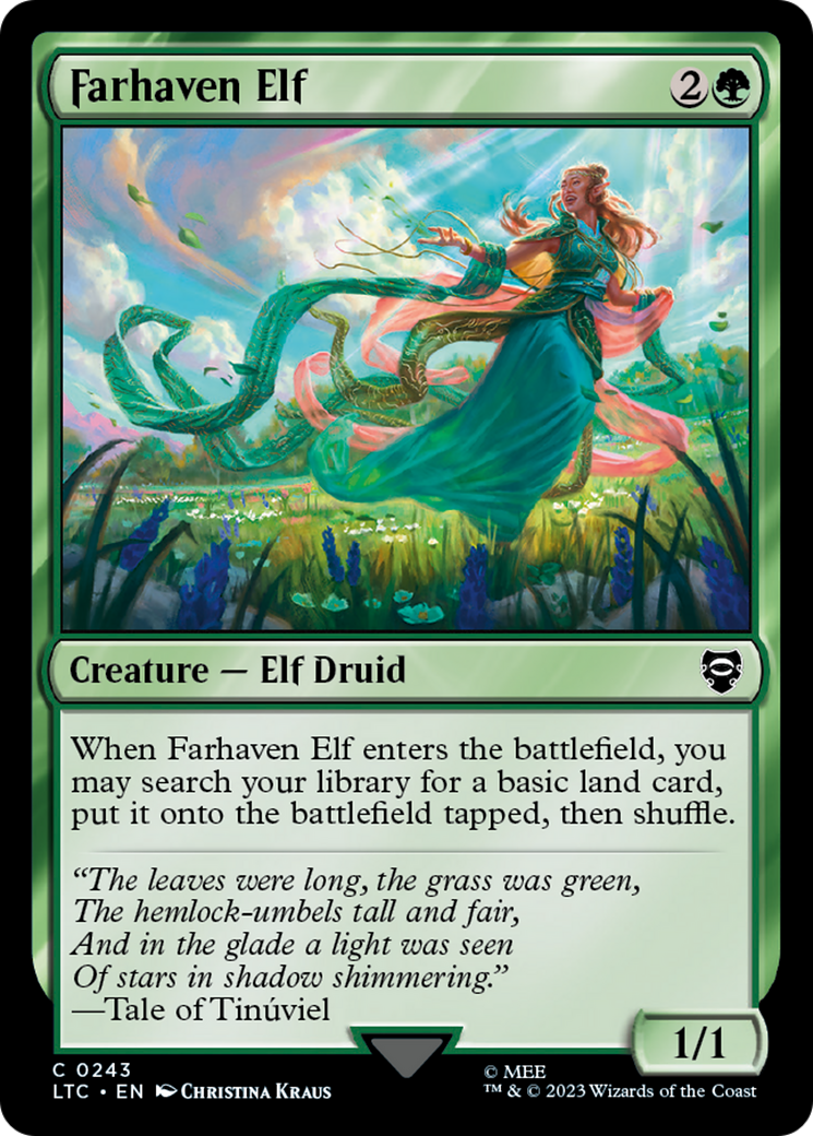 Farhaven Elf (243) - Tales of Middle-earth Commander