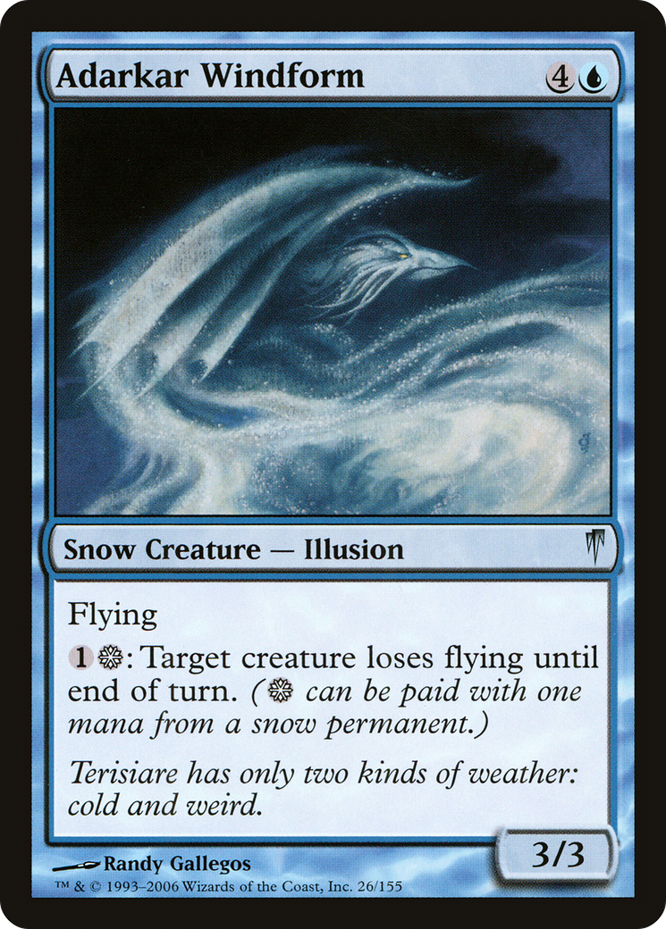 Adarkar Windform (026) - Coldsnap