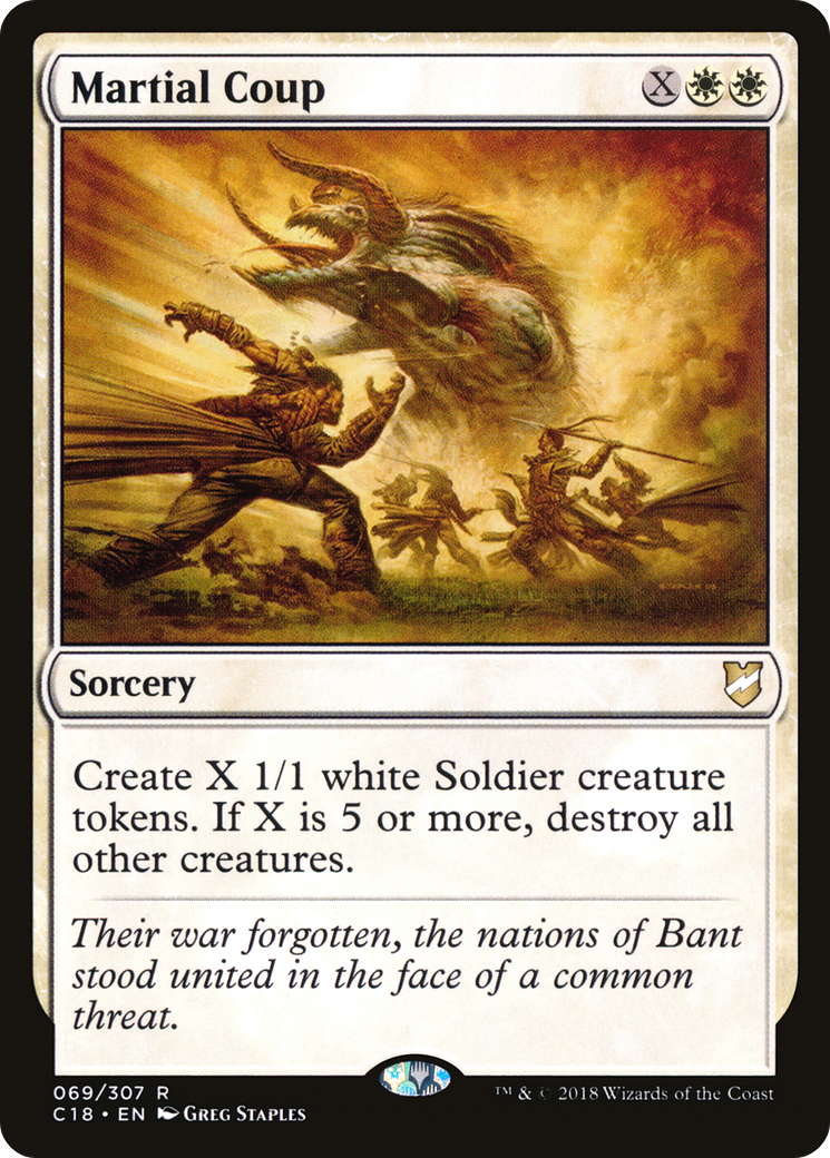 Martial Coup (069) - Commander 2018