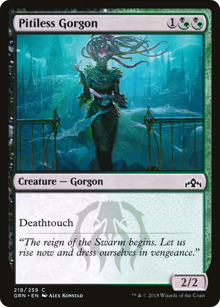 Pitiless Gorgon (218) - Guilds of Ravnica