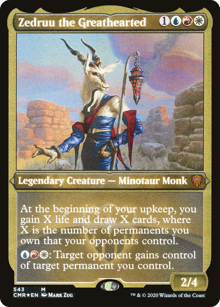 Zedruu the Greathearted (543) Foil - Commander Legends