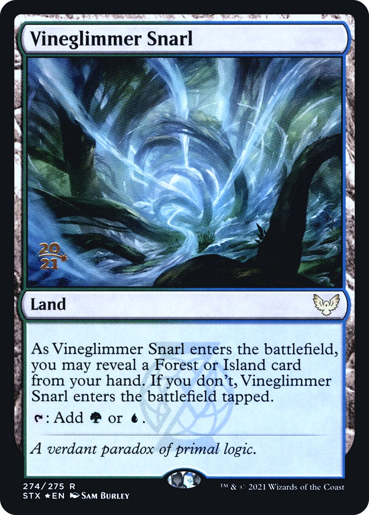 Vineglimmer Snarl (274) Foil - Strixhaven: School of Mages Promos