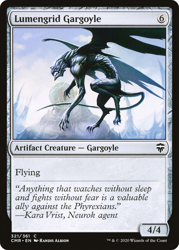 Lumengrid Gargoyle (321) - Commander Legends