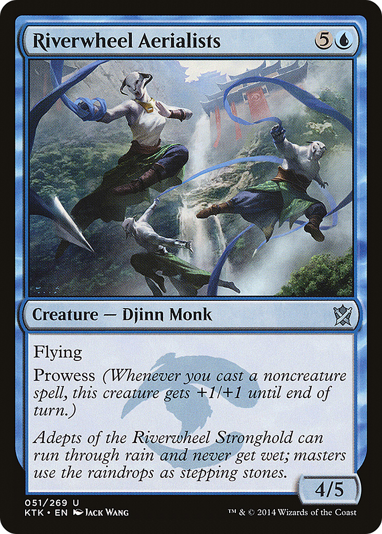 Riverwheel Aerialists (051) - Khans of Tarkir