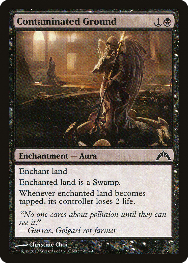 Contaminated Ground (059) Foil - Gatecrash
