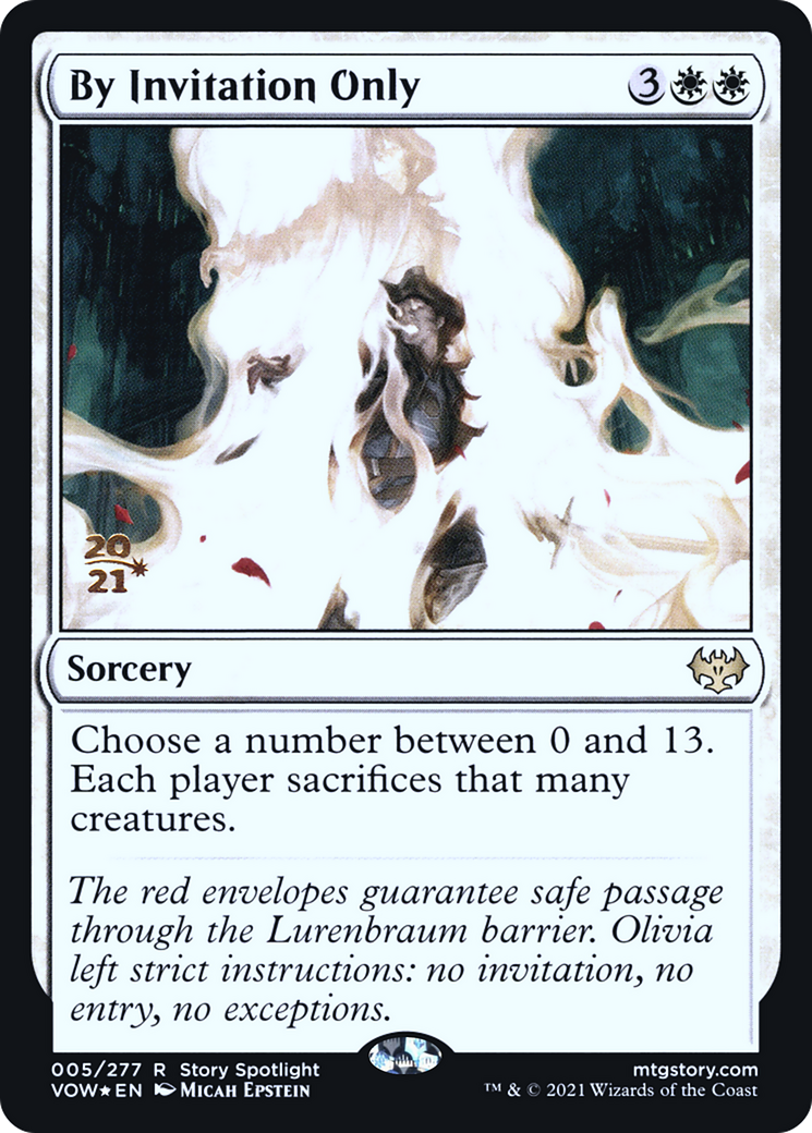 By Invitation Only (05s) Foil - Innistrad: Crimson Vow Promos