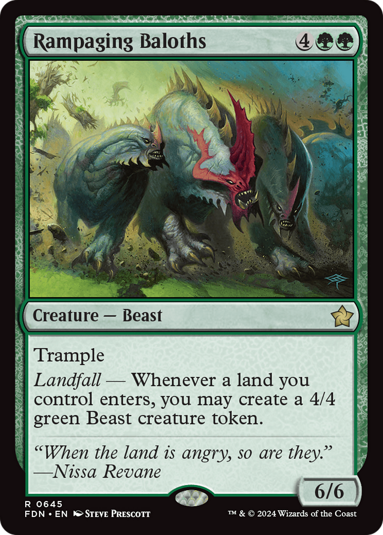 Rampaging Baloths (645) - Foundations
