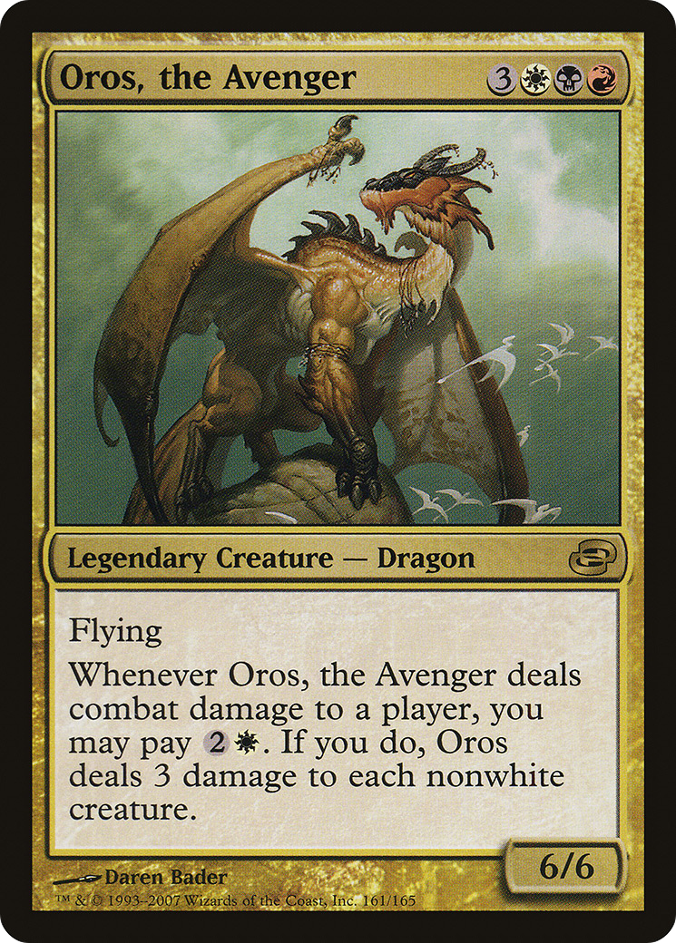 Oros, the Avenger (161) Foil - Planar Chaos