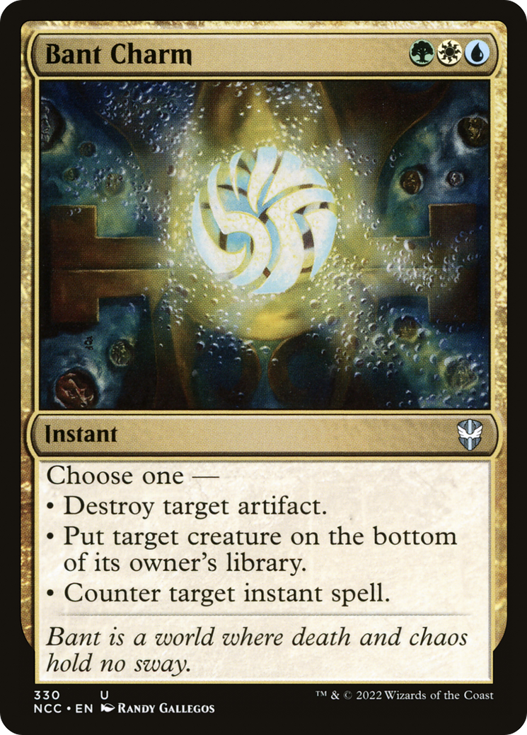 Bant Charm (330) - New Capenna Commander