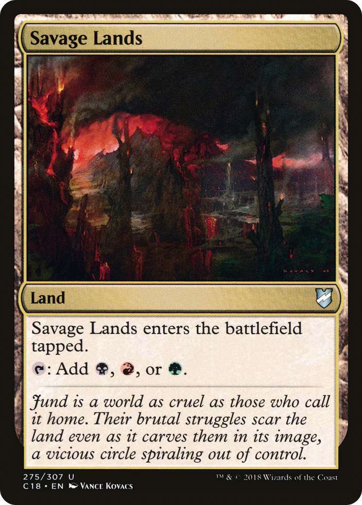 Savage Lands (275) - Commander 2018