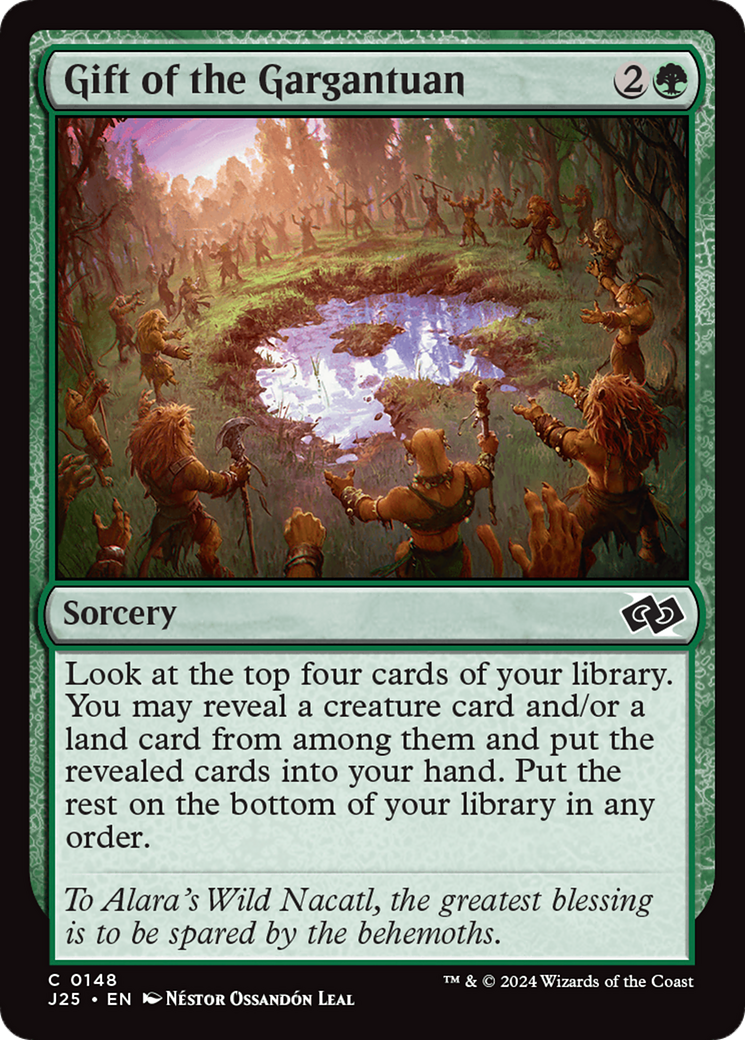 Gift of the Gargantuan (148) - Foundations Jumpstart