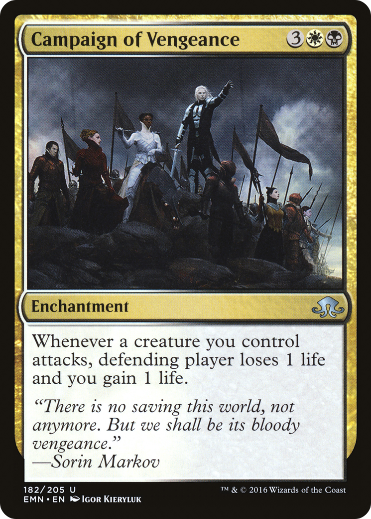 Campaign of Vengeance (182) Foil - Eldritch Moon