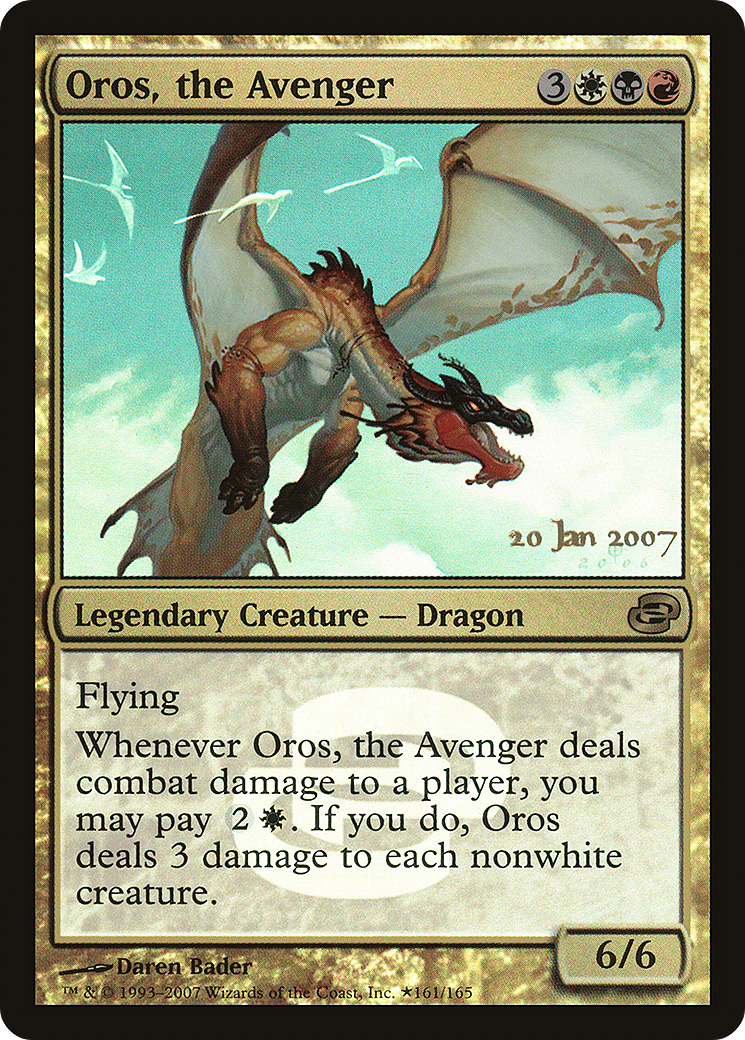 Oros, the Avenger (161) Foil - Planar Chaos Promos