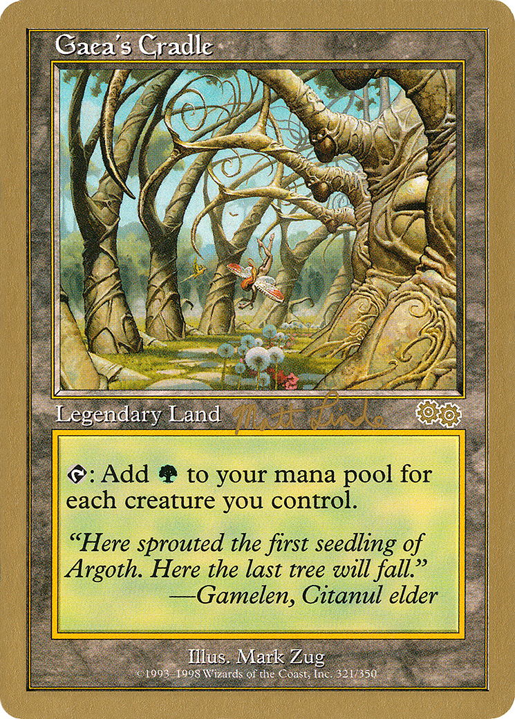 Gaea's Cradle (Retro) (ml321) - World Championship Decks 1999