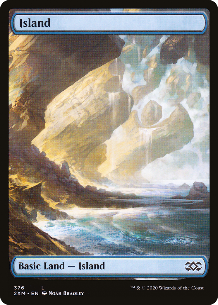 Island (376) Foil - Double Masters