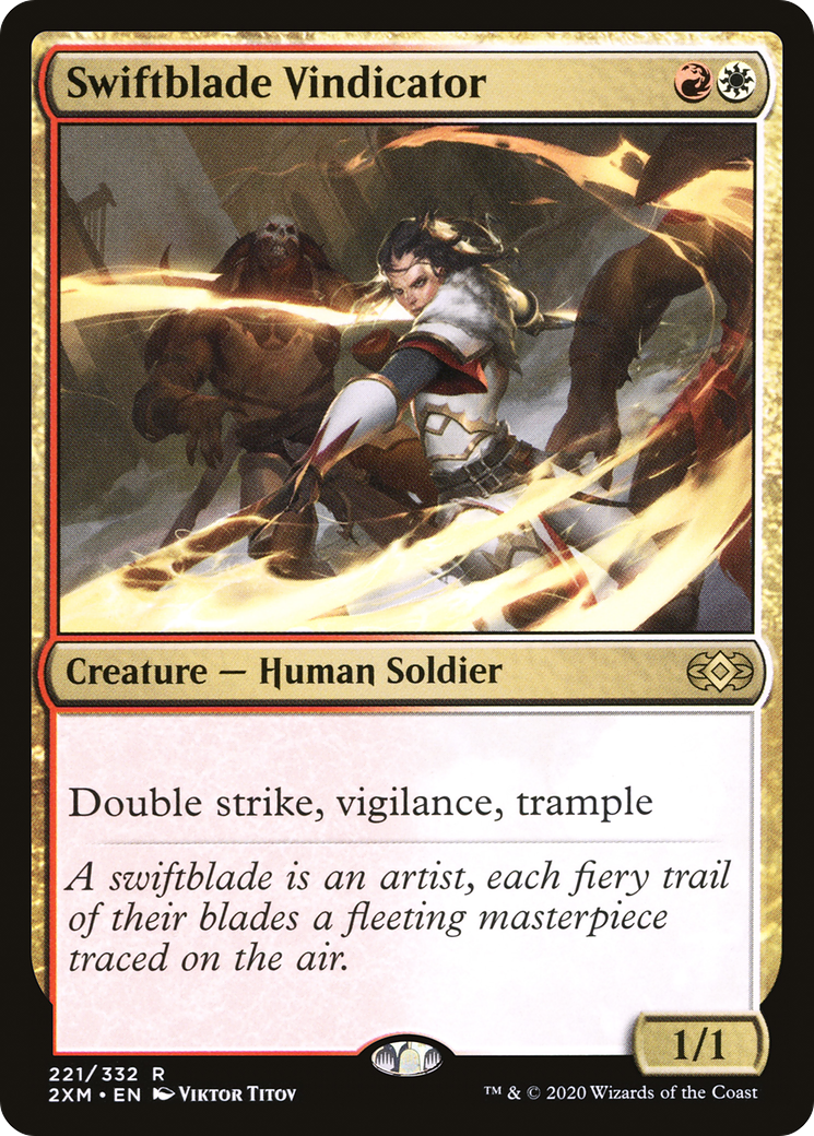 Swiftblade Vindicator (221) - Double Masters