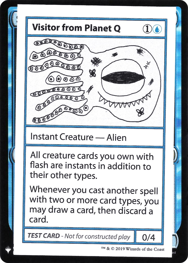 Visitor from Planet Q - Mystery Booster Playtest Cards 2019