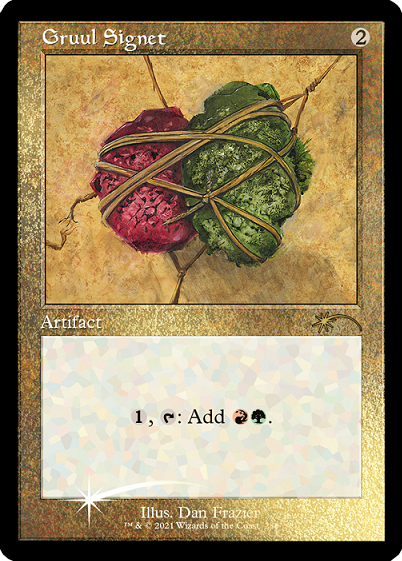 Gruul Signet (288) Foil - Secret Lair Drop Series