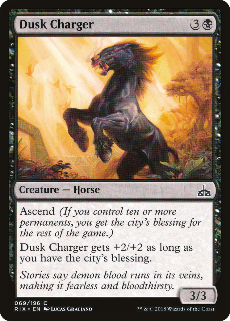 Dusk Charger (069) Foil - Rivals of Ixalan