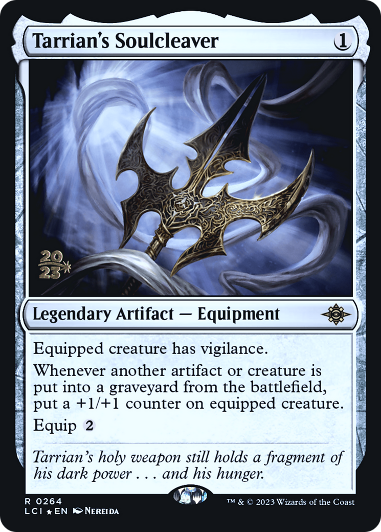 Tarrian's Soulcleaver (264) Foil - The Lost Caverns of Ixalan Promos