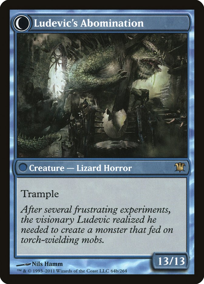 Ludevic's Test Subject // Ludevic's Abomination (064) Foil - Innistrad