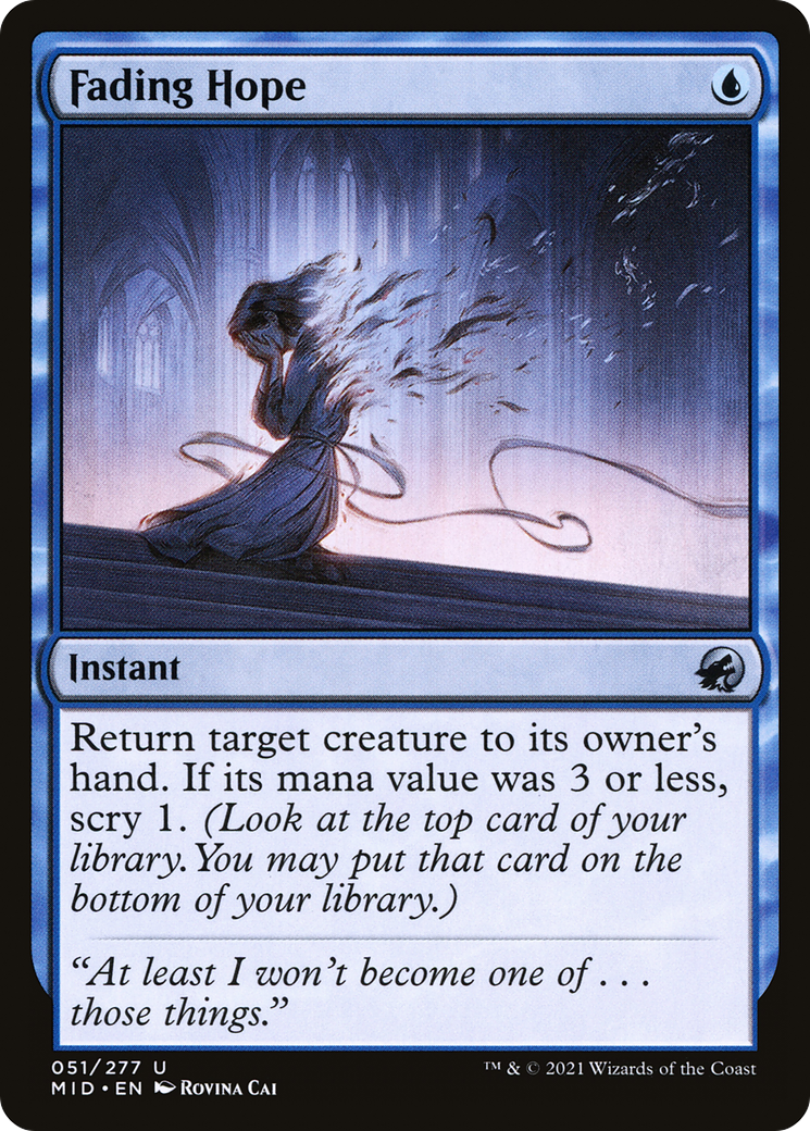 Fading Hope (051) - Innistrad: Midnight Hunt