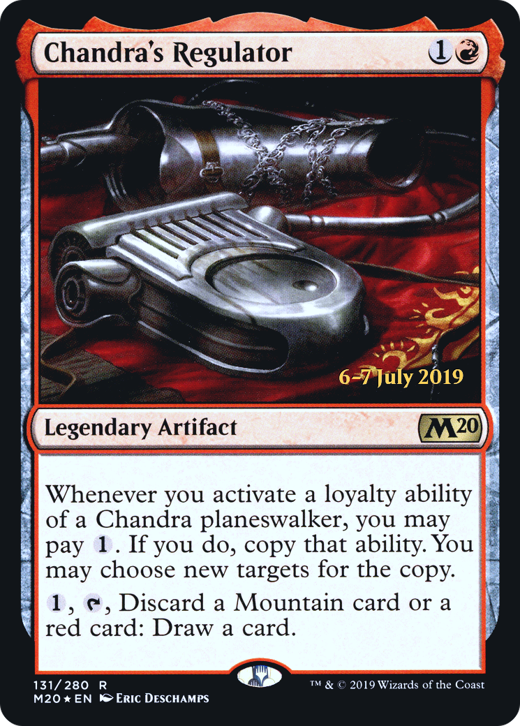Chandra's Regulator (131) Foil - Core Set 2020 Promos