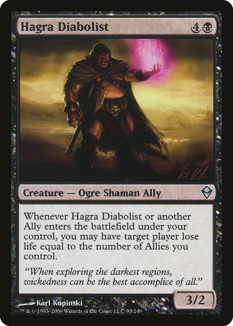 Hagra Diabolist (095) - Zendikar